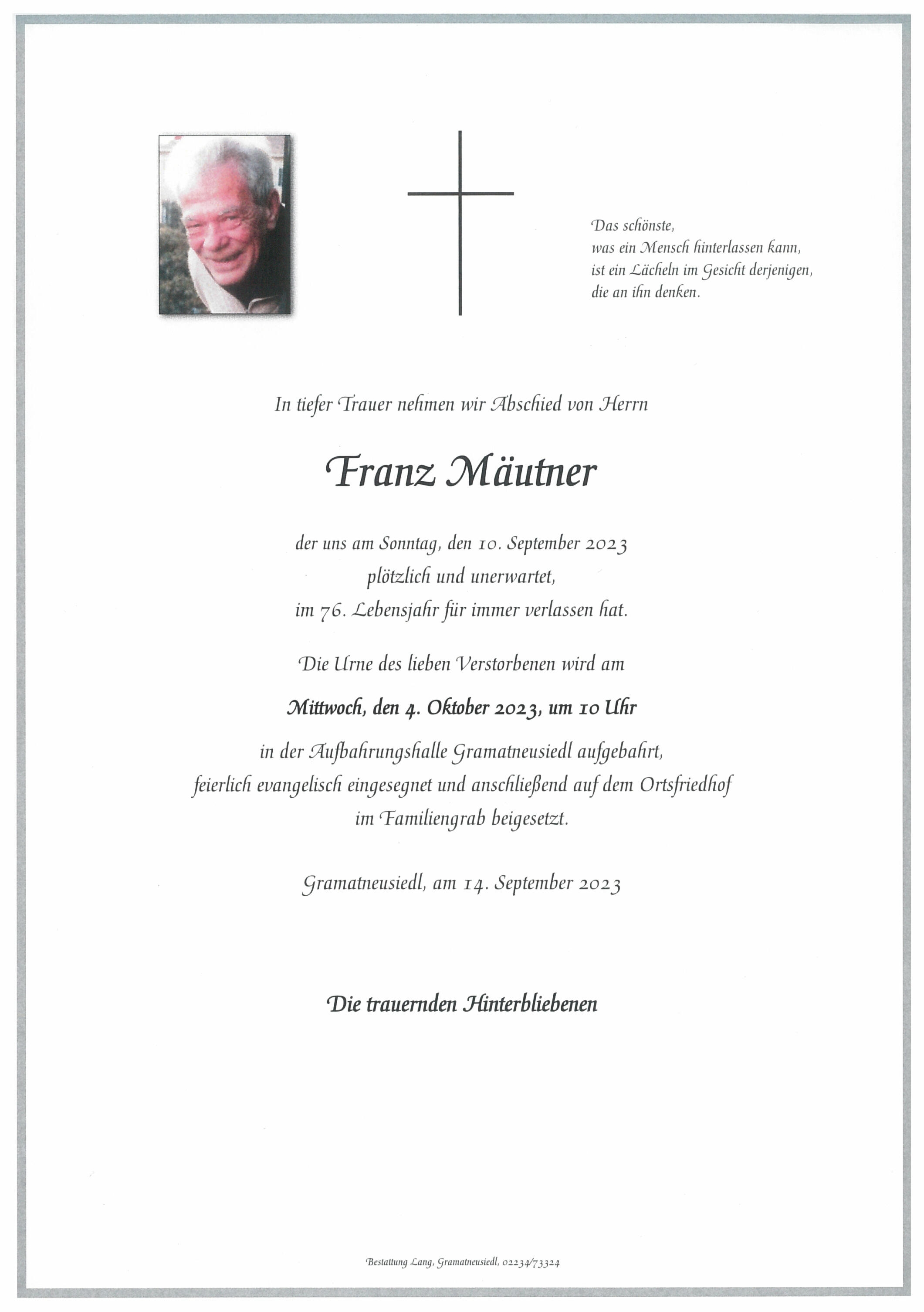 Franz Mäutner